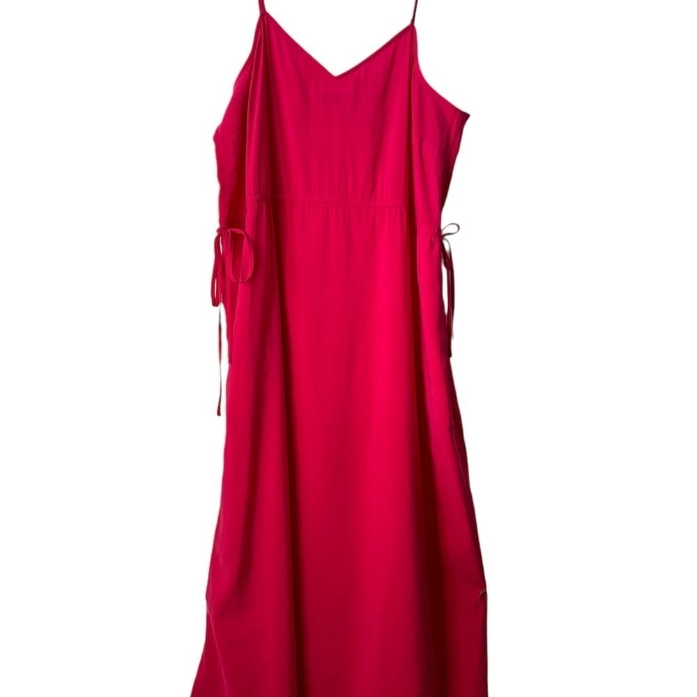 Universal Thread Hot Pink Cami Summer Outdoor Boho Midi Large Dress - Picture 6 of 8